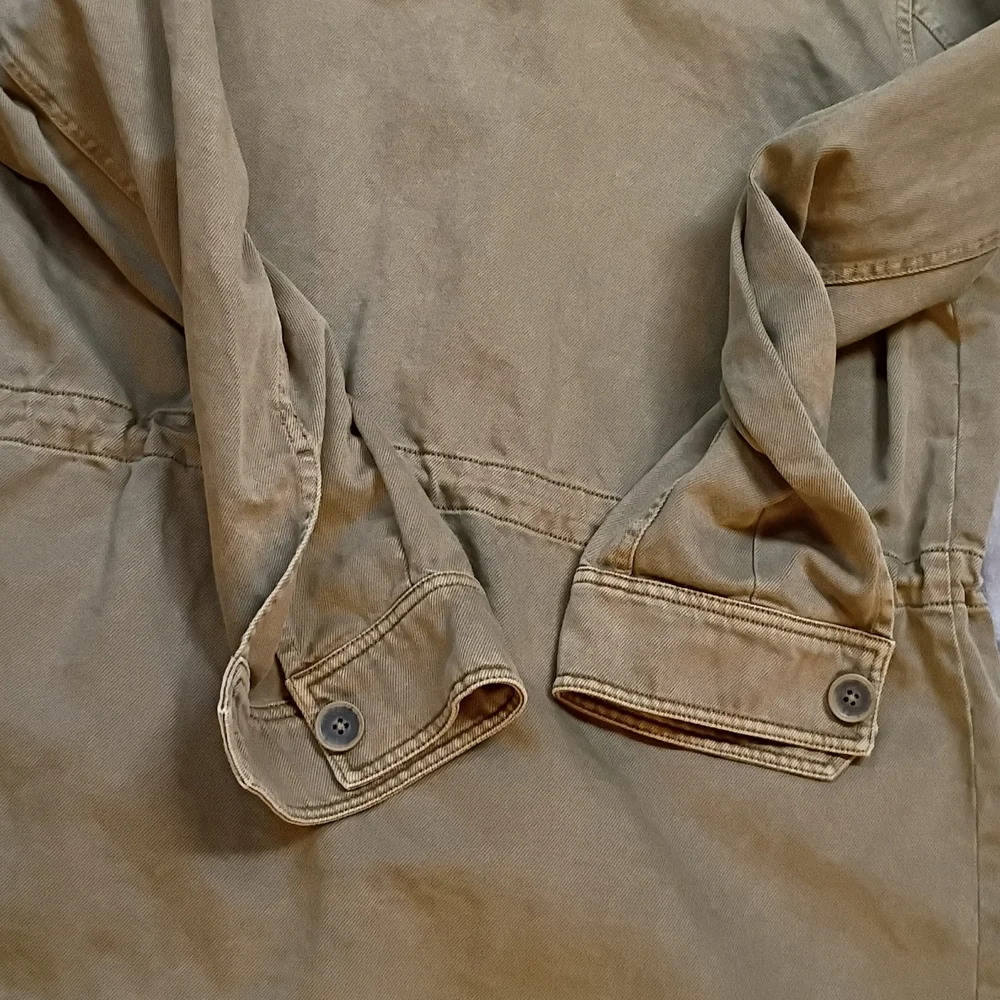 Lucky Brand Explorer Utility Cotton Twill Military Jacket - Picture 7 of 8